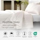 image 4 of Homescapes Australian Wool 400 GSM Heavy Duvet, King | White | King