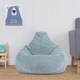 image 3 of icon Dalton Kids Beanbag Corduroy Light Blue Set of 2 Blue