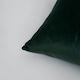 image 4 of BHS Velour Cushion, Green