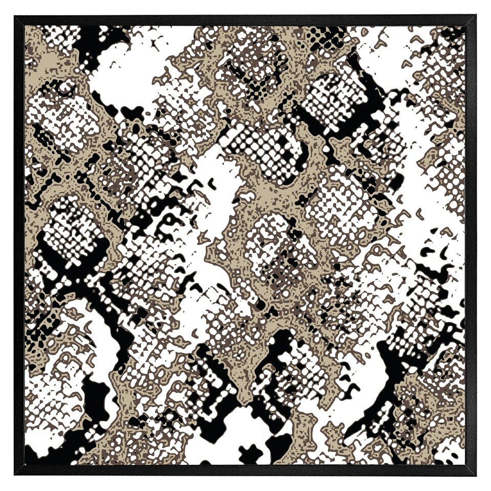 image 1 of Grunge pattern (Picutre Frame) Brown | Oak | XS