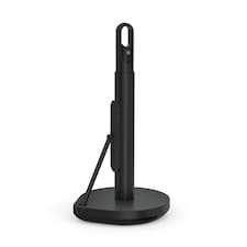 Simplehuman Kitchen Roll Holder with built in Spray Bottle Pump, Mattee Black Steel | Black | Matte Black Steel | 1