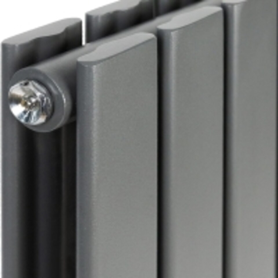 image 1 of MCC Direct Radiator Double Panel Vertical Column Radiator Flat Panel Heating 1800x408mm
