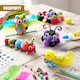image 7 of The Magic Toy Shop 200 Piece Arts and Crafts Kit Yellow Carry Case Supplies Set