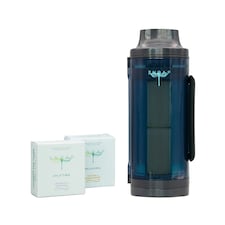 SNOAP Dispenser (Anthracite Grey) with wall mount and 2 Soaps