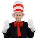 image 1 of Crazy Cat Accessory Set Red | One Size
