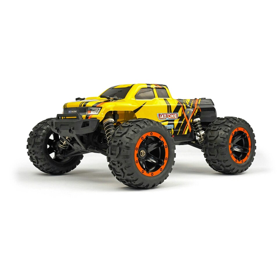 image 1 of RCG Racing MT-One 1/16 Brushless Monster Truck | Yellow | Yellow | 1
