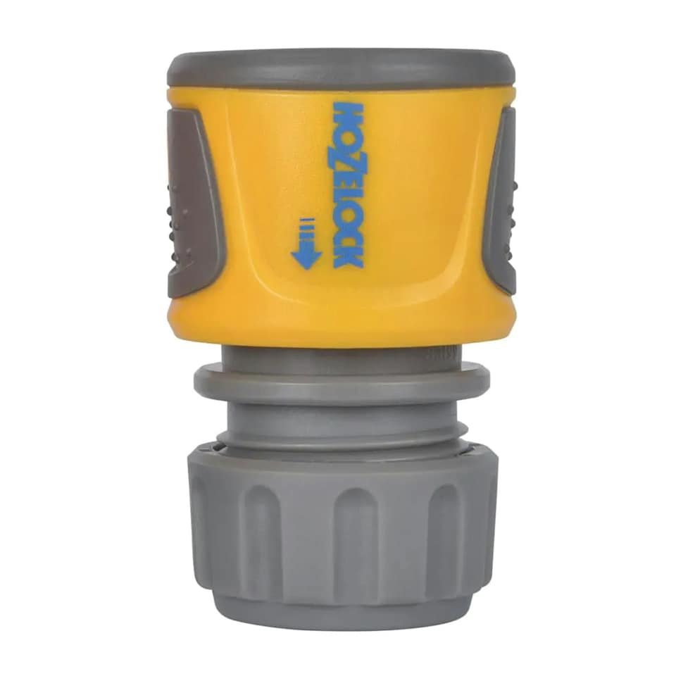 image 1 of Hozelock Hose End Connector Standard - Yellow - One Size