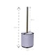 image 2 of Showerdrape Echo Lilac Steel Toilet Brush & Holder | Purple | Lilac | 1