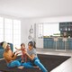image 9 of Safetots Premium Multi Panel Room Divider, up to 370cm Wide, White, 70cm Tall, Flexible Barrier with Door for Baby and Toddler