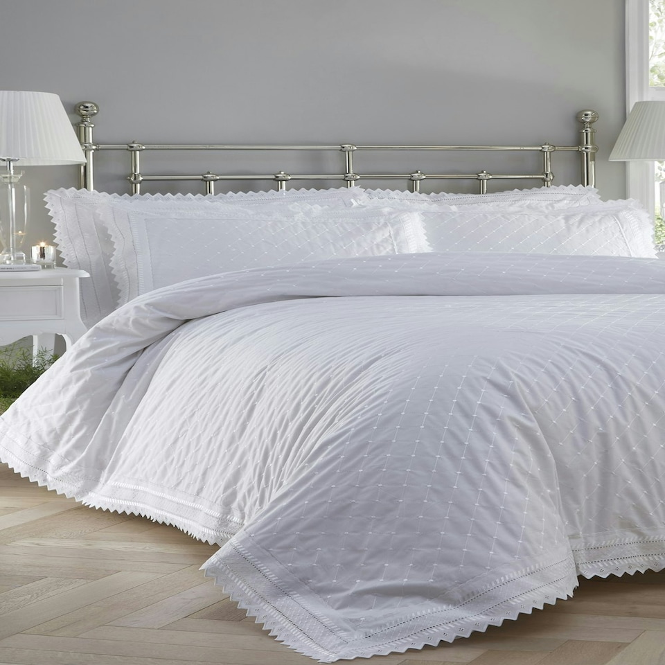 image 1 of Balmoral White Pillowcase Pair White