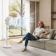 image 9 of VonHaus Pedestal Fan / Desk Fan 14 Inch