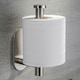 image 3 of Living and Home Modern Wall Mounted Stainless Steel Toilet Paper Roll Holder, Silver