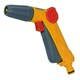 image 2 of Hozelock Jet Spray Nozzle Garden Hose Pipe Water Gun & Aqua Stop Fitting