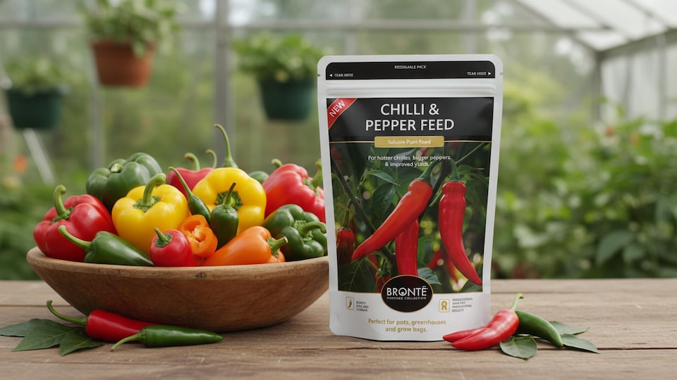 image 1 of Chilli and  Pepper Feed 250g Soluble Plant Food Chillies Bell Peppers and Capsicum Plants