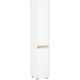 image 6 of kleankin 5-Tier Modern Tall Bathroom Cabinet with Adjustable Shelves White