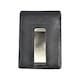 image 1 of Arsenal FC Leather Money Clip Wallet - Black - One Size