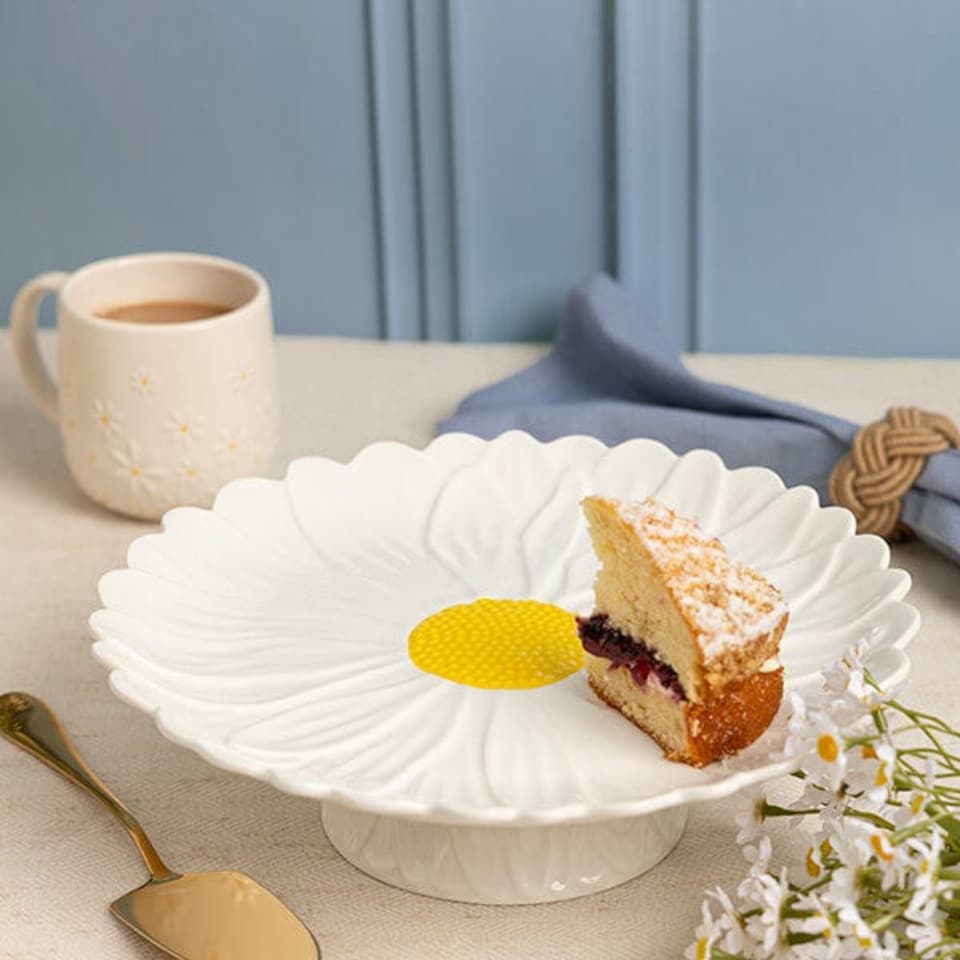 image 1 of Price & Kensington Daisy 27cm Cake Stand