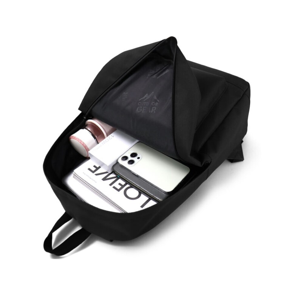 image 1 of Everyday Backpack with Smart Storage and All Day Comfort Outdoor Gear - Black