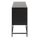image 3 of Newcastle 3 Door Raised Sideboard in Matt Black