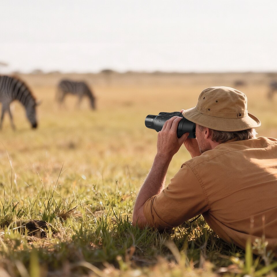 image 1 of Spector Night Vision Goggles 4K UHD Binoculars 11x Digital Zoom with LCD Screen