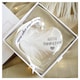 image 5 of WITH SYMPATHY In Memory of Feather Heart Bauble Gift Boxed