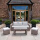 image 1 of Primrose Living Classic Rattan 5 Seater Sofa Set in Natural