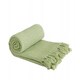 image 10 of Waffle Collection Recycled Cotton Throw in Pistachio (70" x 100")