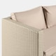 image 6 of OHS Tuscany 5 Seater Rattan Garden Sofa Set Patio Table L Shape Settee | Bronze | Natural