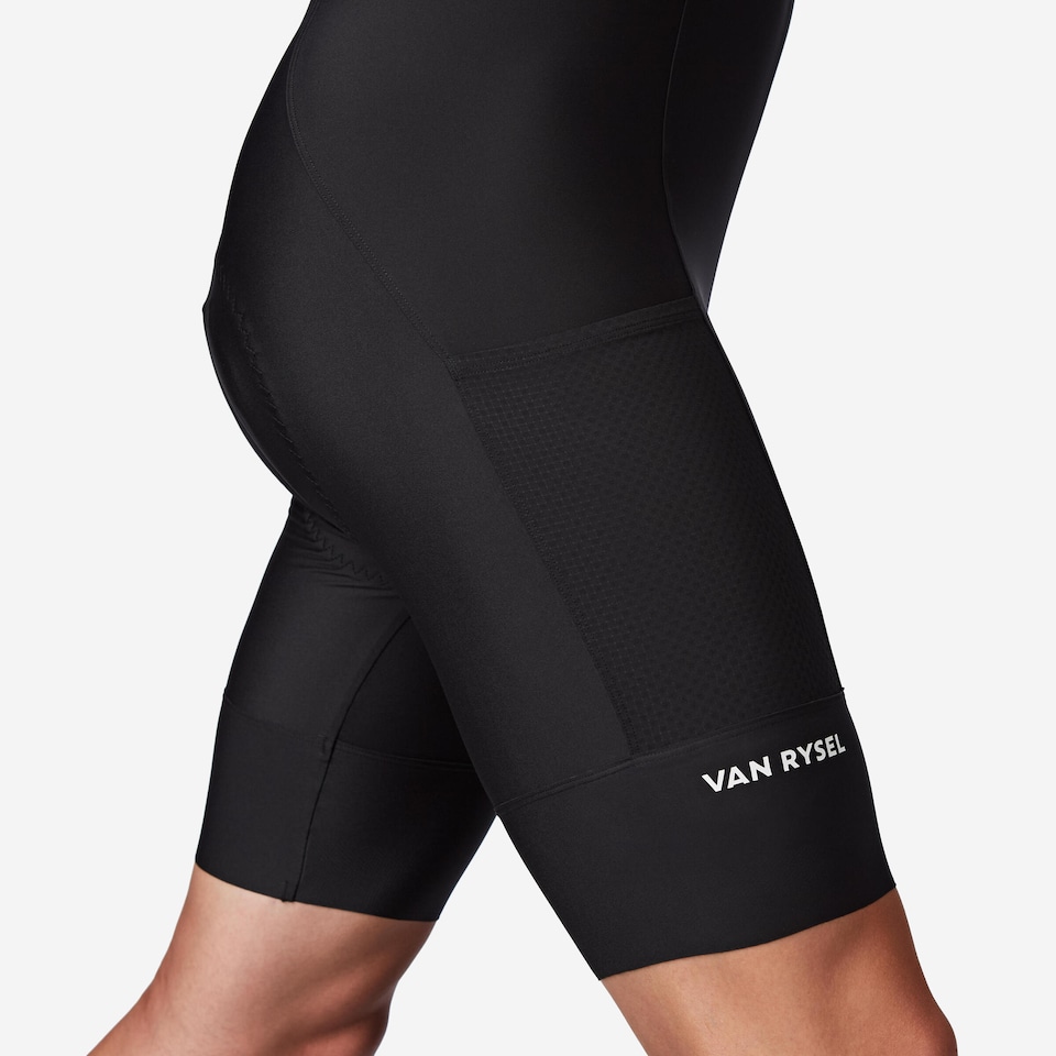 image 1 of Decathlon Men's endurance road cycling shorts, EDR black