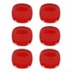 image 1 of 6x Plastic Side Plates | Red | 1