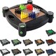 image 3 of 12-in-1 Family Board Game Set – Chess, Draughts, Ladders, Flying Chess & More | Educational Toy | Christmas Gift