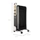 image 3 of Rediffusion Vintage 9 Fin Oil Filled Radiator 2KW Black