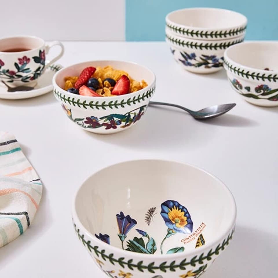 image 1 of Portmeirion Botanic Garden 14cm Stacking Bowl Set of 6