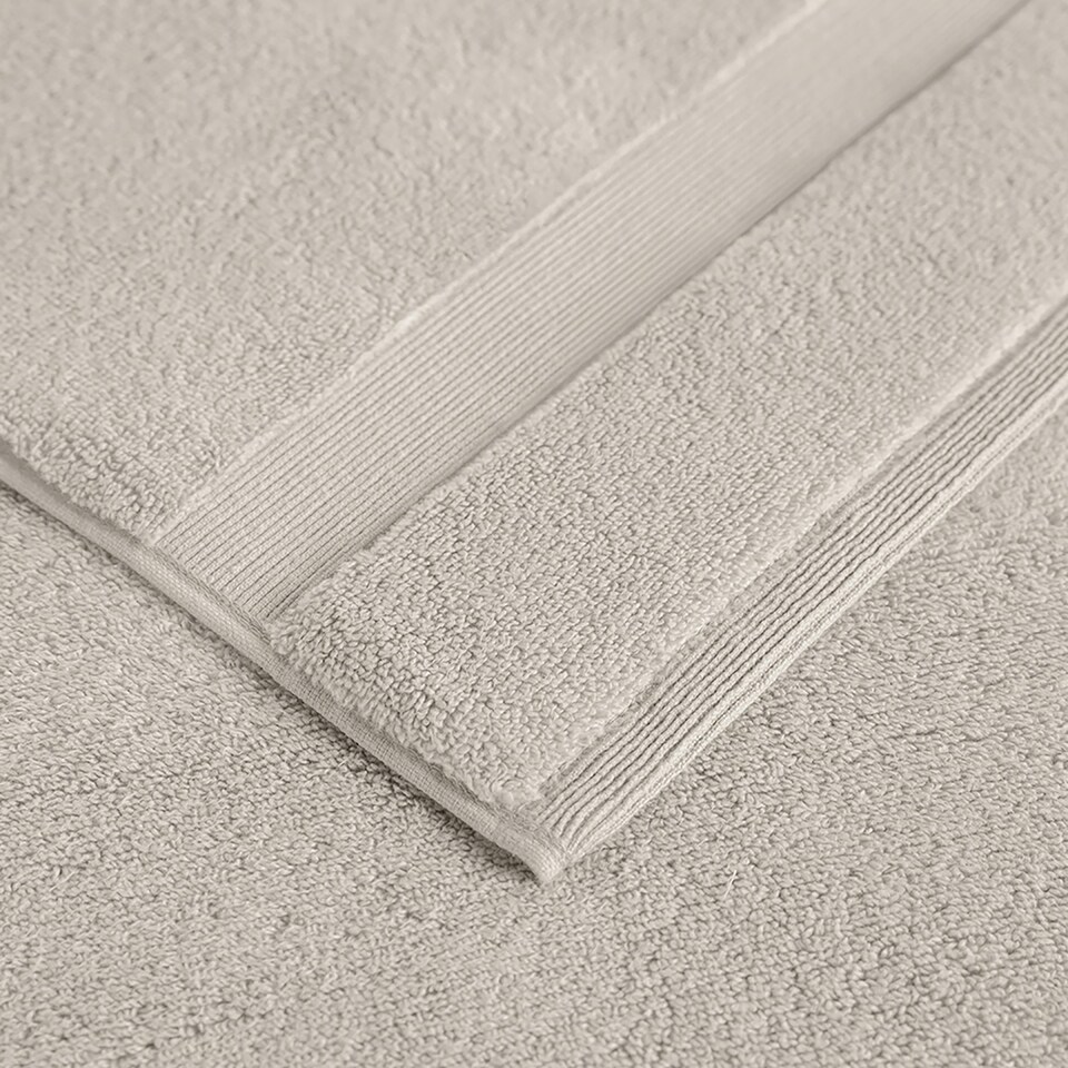 image 1 of Martex 100% Cotton, 750gsm Face Cloth (Pack of 4) - Silver Silver | Silver | Face cloth