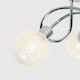 image 2 of ValueLights Maze 3 Way Silver Ceiling Bar Light