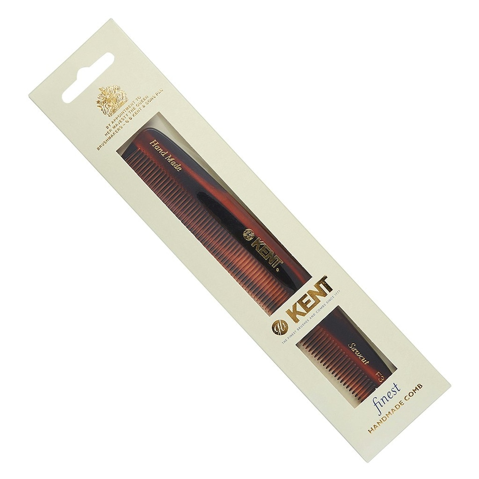 image 1 of Kent Brushes Handmade 160mm Comb Fine Hair