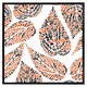 image 2 of Leaf droplets (Picutre Frame) Brown | XS