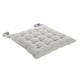 image 4 of Chair cushion DKD Home Decor Beige Blue Polyester Cotton Aluminium Navy Blue Mediterranean (3) (38 x 38 x 6 cm) (3 Units) N/A