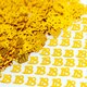image 1 of 18th Gold Confetti (4 pk)
