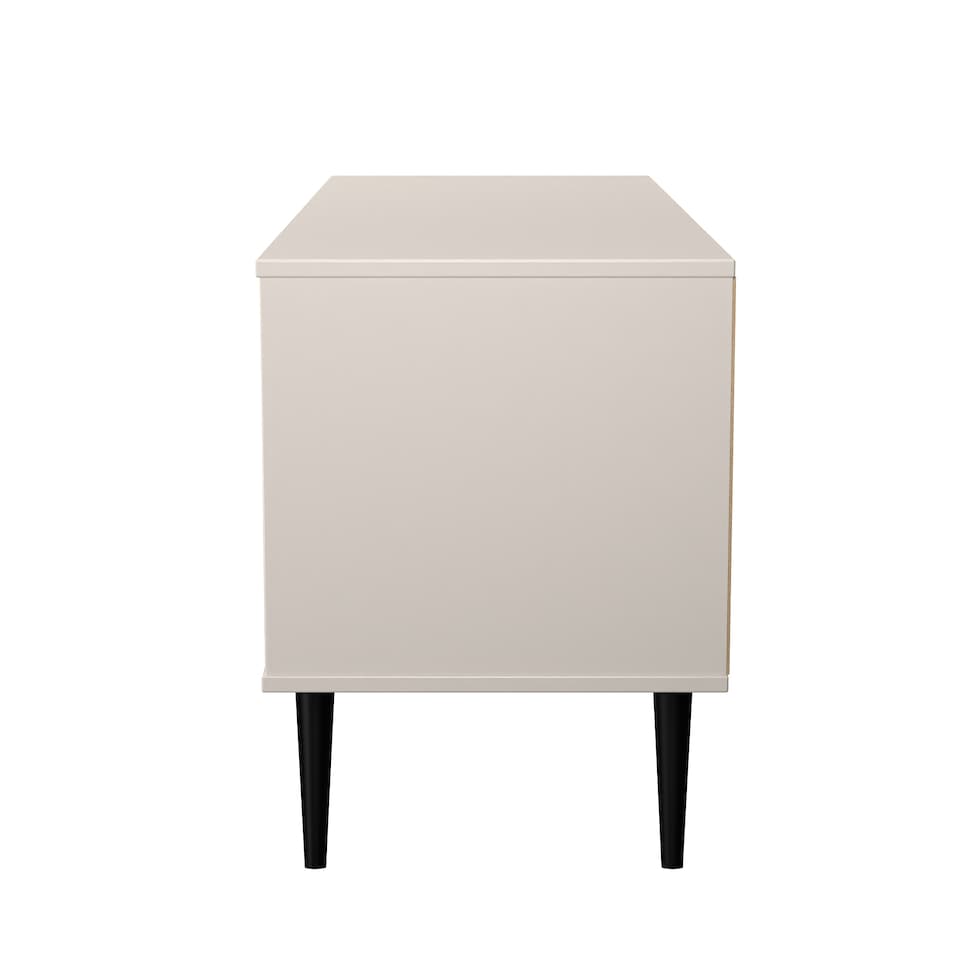 image 1 of Toledo 4 Drawer Bed Box in Kashmir Matt (Ready Assembled) | Cream | Kashmir Matt