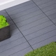 image 2 of Cosmo Garden Patio Cosmopolitan Decking Tiles - Light Grey | Grey | Light Grey | Pack of 1
