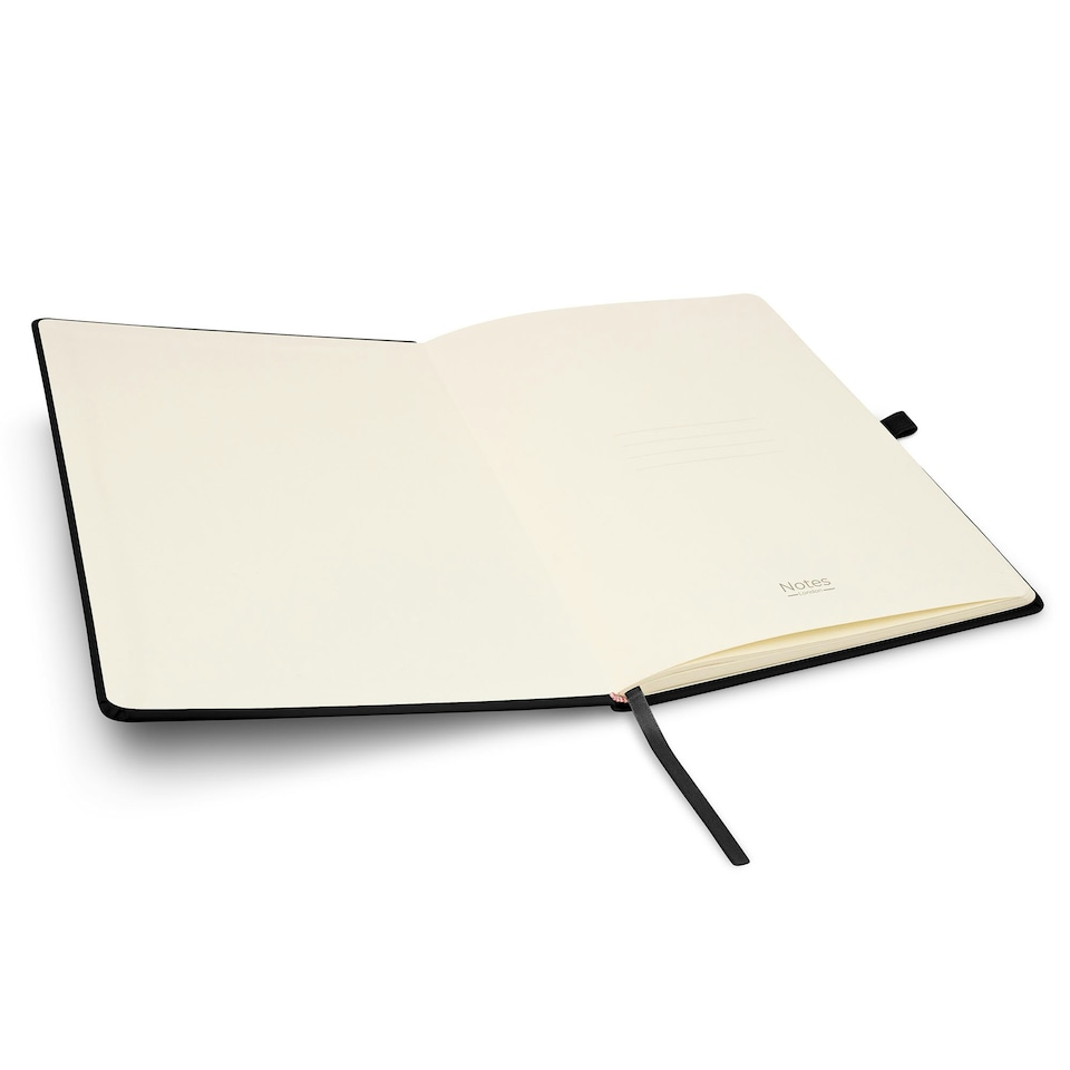 image 1 of Notes London A4 Wilson Notebook (Black)