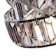 image 2 of Crystal 3 Tier Interlocking Lamp Shade 31cm - Grey | Grey | 4 - Grey | 4
