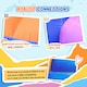image 5 of Outsunny Bouncy Castle with Slide Pool House Inflatable w/ Blower Multi-color