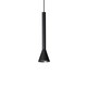 image 1 of Diesis Led Slim Dome Pendant Ceiling Light Black 3000K