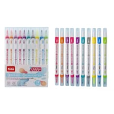 Pack of 10 Erasable Highlighters