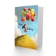 image 2 of Little Girl Balloon Bundle Hill Cartoon Cute Child Kids Birthday Card