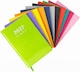 image 1 of 2027 Diary A5 Week to View - Hardback Planner Organiser with Ribbon Bookmark - Weekly Appointment Journal Notebook (Lime) | Green | Lime