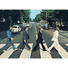 The Beatles Postcard: Abbey Road Crossing (Standard)