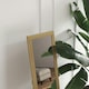 image 8 of HOMCOM Full Length Mirror Farmhouse Wall Mirror Hanging Freestanding Natural